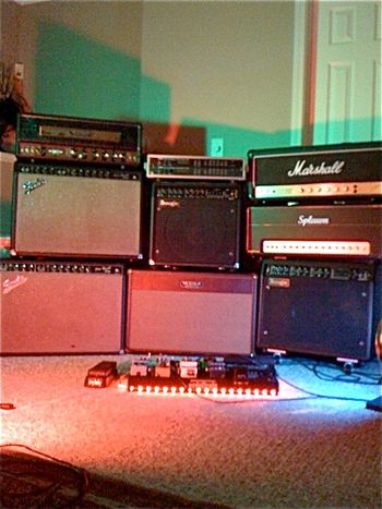 The amp collection
