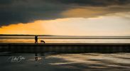 Sunset Walk on Pier