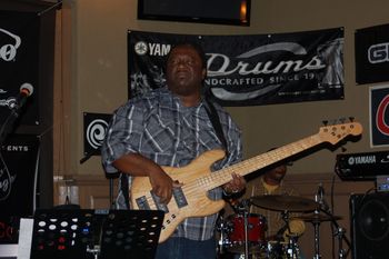 Performing at the 2012 NAMM Bass Bash w/Felix Pollard
