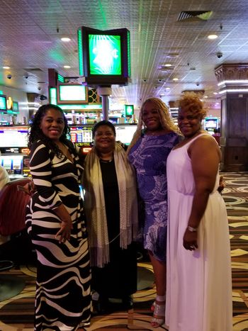 Stacy Brooks, Dietra Farr, Nellie Travis, Sheryl Youngblood Jus Blues Foundation
