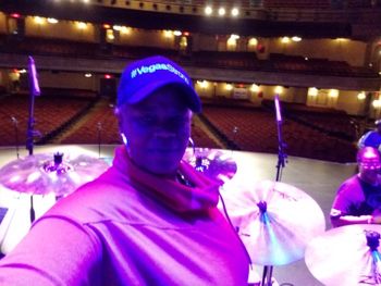 Sheryl NY Beacon Theater, Sound Check
