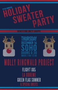 The Molly Ringwald Project plays The Unity Shoppe Ugly Christmas Sweater Party at SOhO 