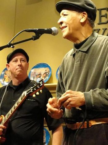 BC "moonlighting" with Cleveland Bluesman Wallace Coleman!
