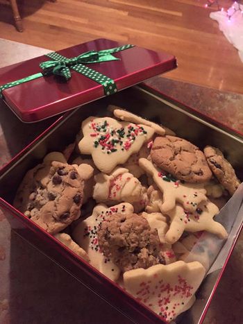 holiday cookies
