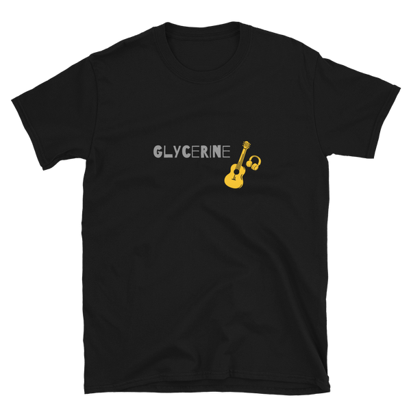 *Glycerine guitar & headphone* Shirt unisex