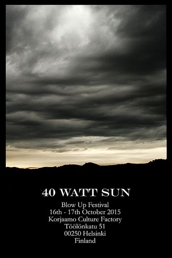 40 Watt Sun - Photo Archive