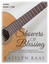 Showers of Blessing (Notes + TAB) Fingerstyle Guitar Arrangements (Book + E-book) Bundle