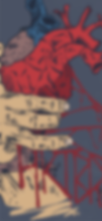 Blurred "HRTBRKR" Phone Background
