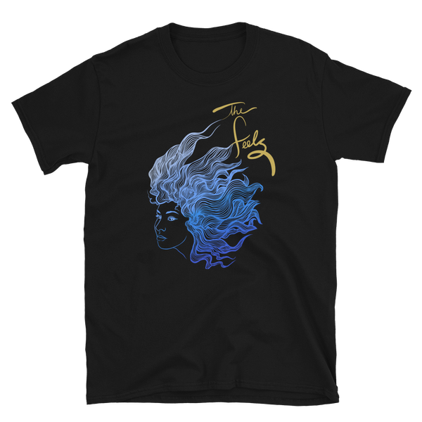 The Feels Unisex T-Shirt “Flow” (blue design)