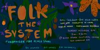 Folk the system - Fundraiser for Black Spark