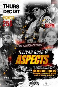 Dank Aspects & Illiyah Rose wsg Robbie Rigs + J Morris + Paulstar + more