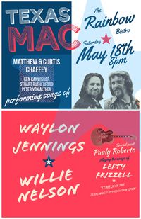 Texas MAC - performing the songs of Waylon Jennings & WIllie Nelson
