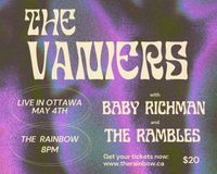 The Vaniers + Baby Rich + The Rambles 
