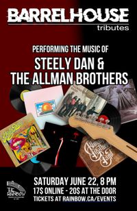 Barrelhouse Tribute Night:  Steely Dan + Allman Brothers