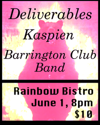 Deliverables + Kaspien +  Barrington Club Band