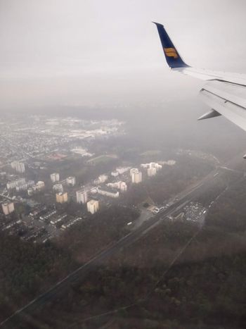 Flying Over Frankfurt
