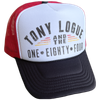 TL184 RED/BLACK FOAM TRUCKER HAT