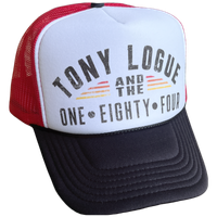 TL184 RED/BLACK FOAM TRUCKER HAT