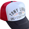 TL184 RED/BLACK FOAM TRUCKER HAT