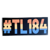 #TL184 LARGE STICKER