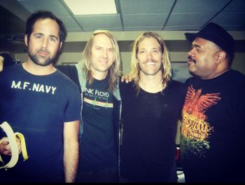 Ronnie Vanucci, John Wackerman< Taylor Hawkins, Dennis Chambers
