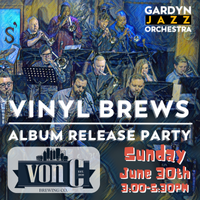 Gardyn Jazz Orchestra ALBUM RELEASE PARTY