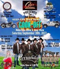 2nd Annual Keep San Juan Beautiful COOK-OFF Motor Bike show and Jeep Show