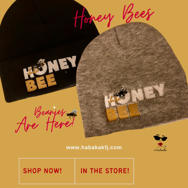 Habaka Honey Bee Beanies