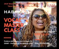 VOCAL MASTER CLASS WITH HABAKA