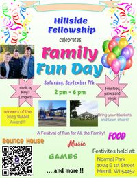 Family Fun Day featuring King's Conquest in Merill Wisconsin!