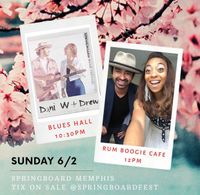 Dani W + Drew at The Rum Boogie, Memphis 