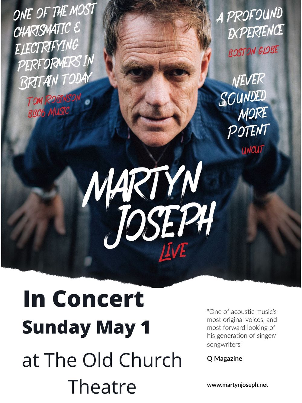 Old Church Theatre Shows Concert Archives