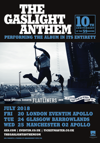 Matthew Ryan and the Northern Wire supporting The Gaslight Anthem