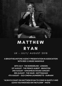 An Evening with Matthew Ryan