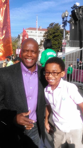 Kelvin with Darryl Greene
