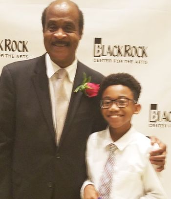 Kelvin with the County Executive Ike Leggett
