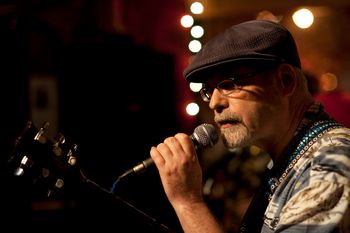 Brad Vickers at the "Stuck With The Blues" CD release party. Photo by Ahron R. Foster 2010
