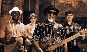 Sam Carr, Joel Poluck, Floyd Lee, Brad Vickers. Promo shot Clarksdale, MS 2003
