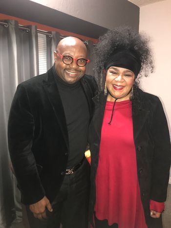 With Gospel Legend Lynette Hawkins Stephens
