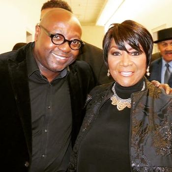 With the one and only Patti LaBelle
