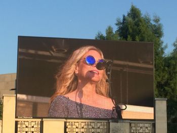 Big Screen Heather!
