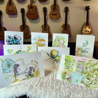 Album Artwork Greeting Card Set by Dani Joy