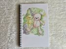 Teddy Bear spiral bound blank journal