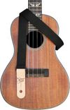 Ukulele Strap Poly Black KIDS 1"