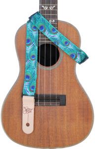 Ukulele Straps Peacock 1"