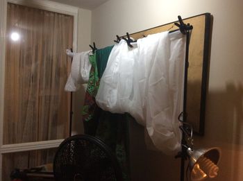 Another set - can never have too many sheer curtains!
