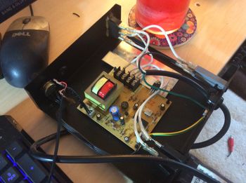 This little gadget makes lights flicker when you're doing a candlelit scene
