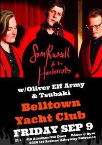 Sam Russell & the Harborrats w/Oliver Elf Army & Tsubaki (CLICK TO GET TICKETS!)