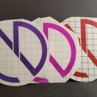 5" Symbol Sticker (Glitter)