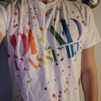 White Logo Splat T-Shirt
